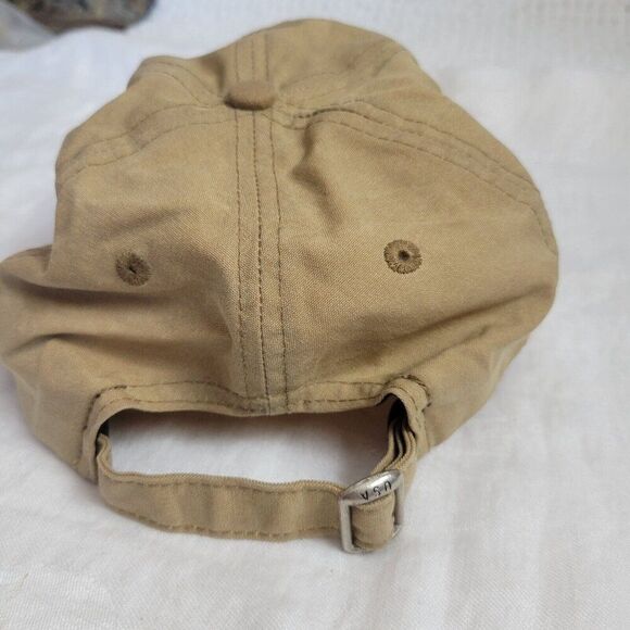 Mount Baker North Cascades WA Hat Baseball Cap Embroidered Khaki Souvenir EUC - Picture 3 of 6